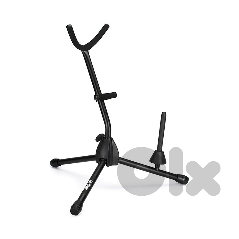 On-Stage SXS7101B Alto/Tenor Saxophone Stand With Flute Peg