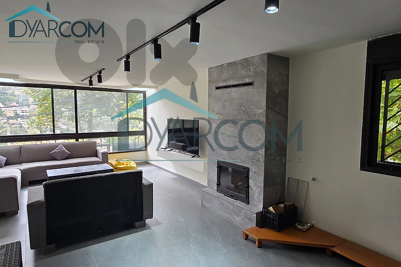 DY3996 - Faraya Furnished Duplex Chalet with Garden for Sale!