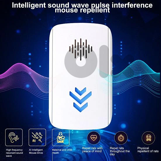 ultrasonic pest repeller جهاز طرد الحشرات والقوارض