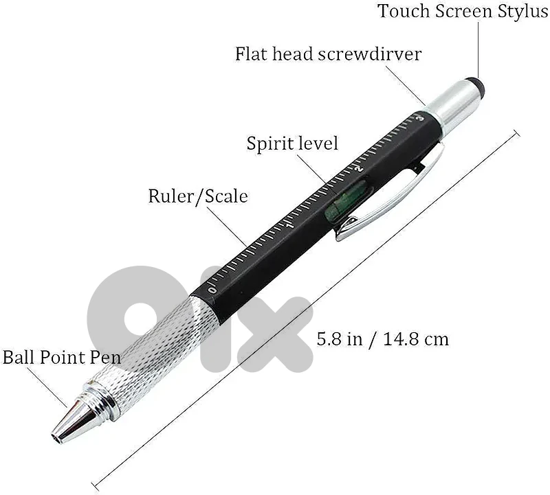 pen screwdriver 6in1 pocket multi tool