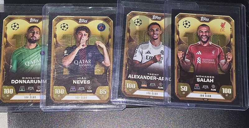 Topps Match Attax UEFA Champions League 100 Club Lot