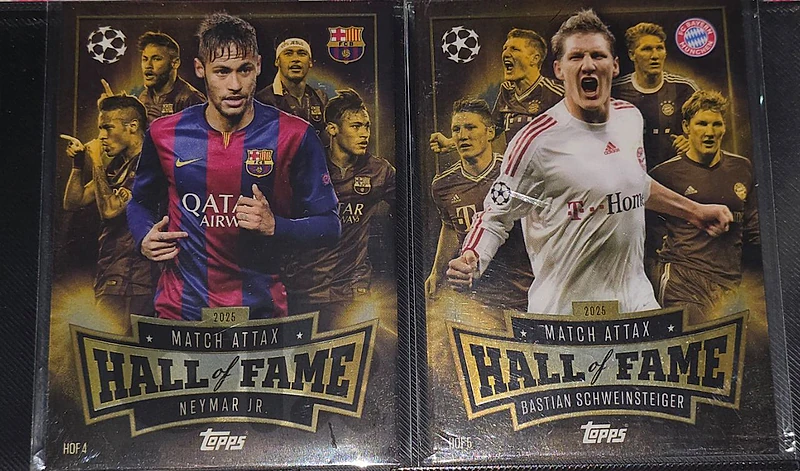 opps Match Attax 2025 Hall of Fame