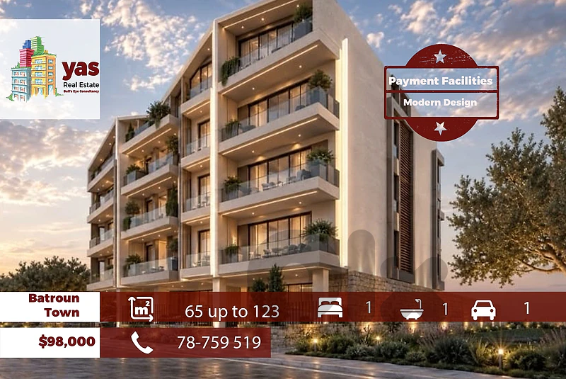 Batroun 65 up to 123m2 | Payment Facilities | Modern Design | MCH