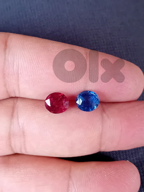 certified ruby and sapphire