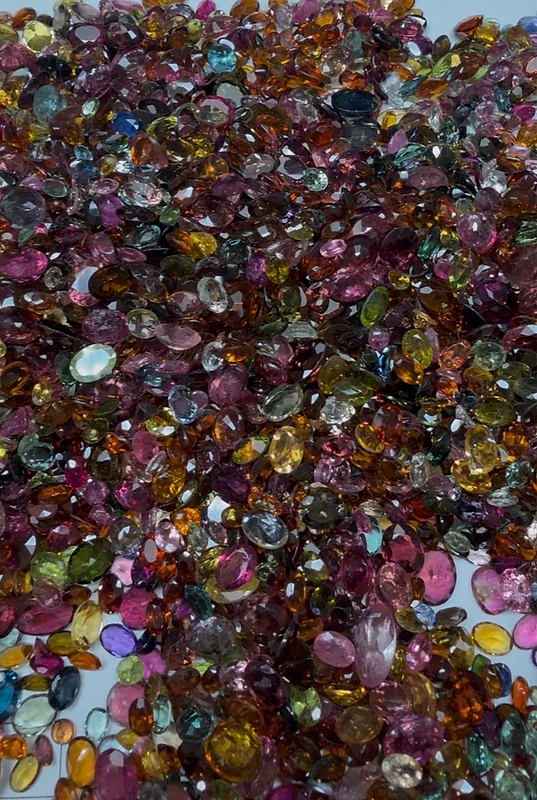 Natural Tourmaline Multi-Color Mix