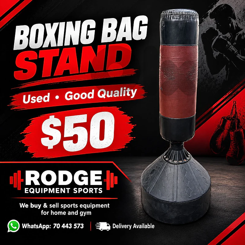 Boxing bag stand used good quality