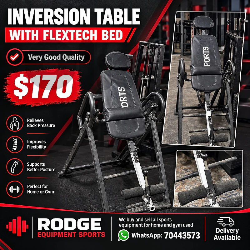 Inversion Table with FlexTech Bed very good quality