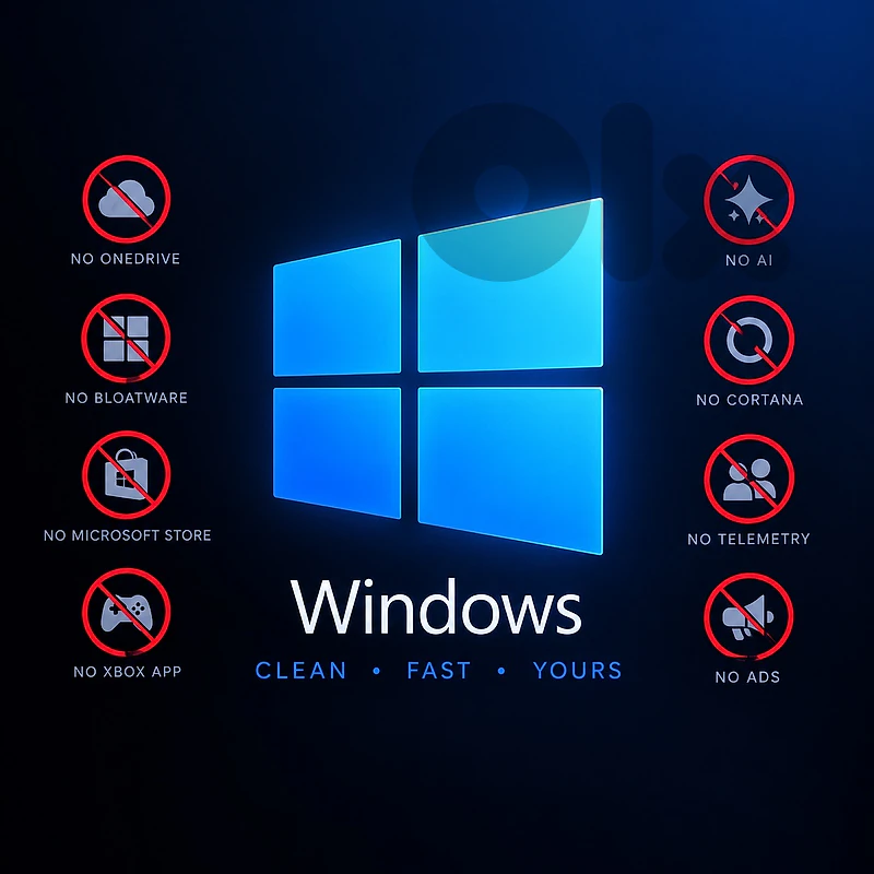 windows 10 for gaming with no bloatware