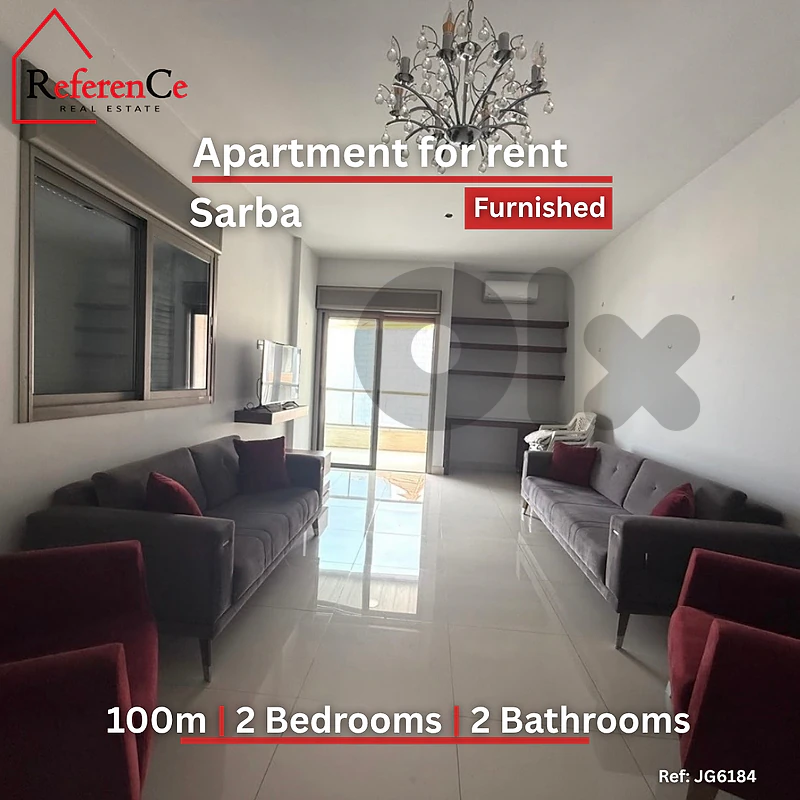 Furnished apartment for rent in Sarba شقة مفروشة في صربا للايجار