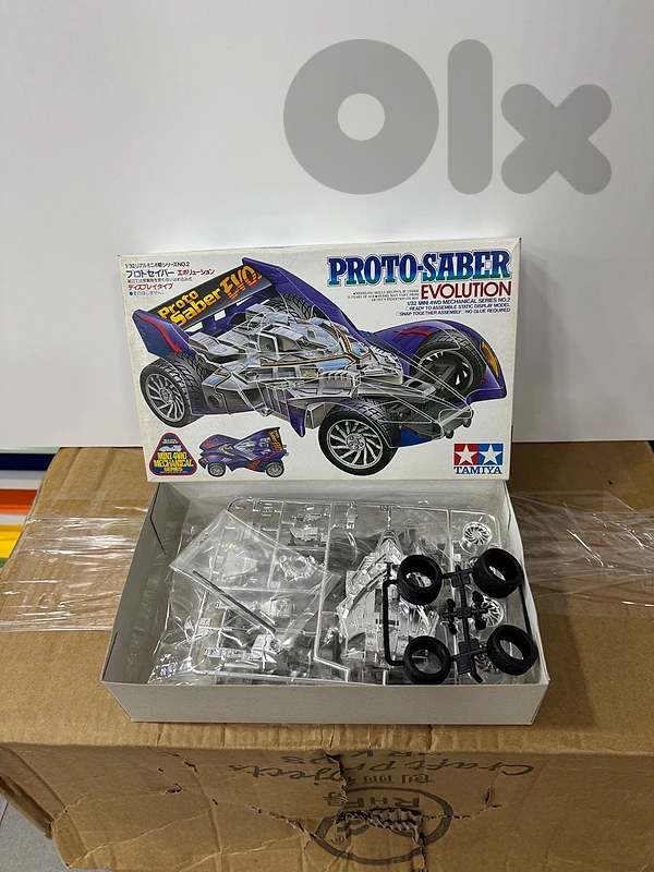 Tamiya proto saber diecast model Tamiya proto saber diecast model