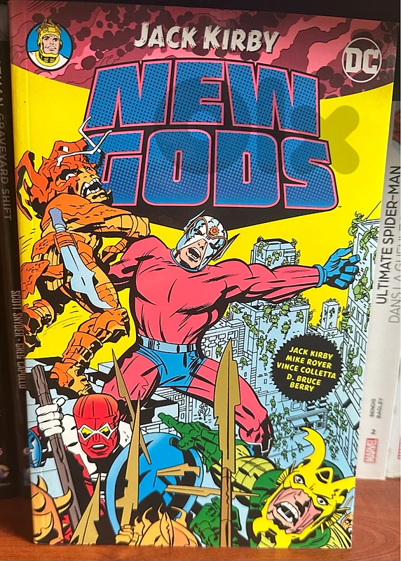 dc comic book new gods by jack kirby