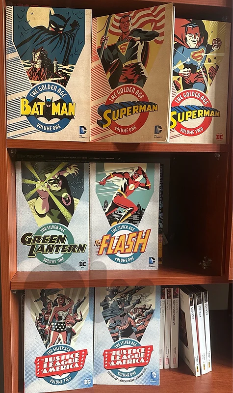 dc comic books golden age silver age batman superman flash greenlanter
