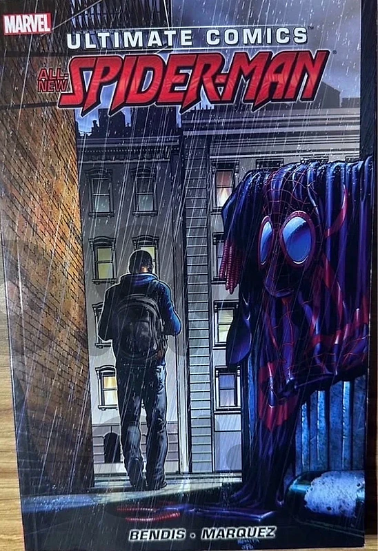 marvel comic book spiderman ultimate miles morales