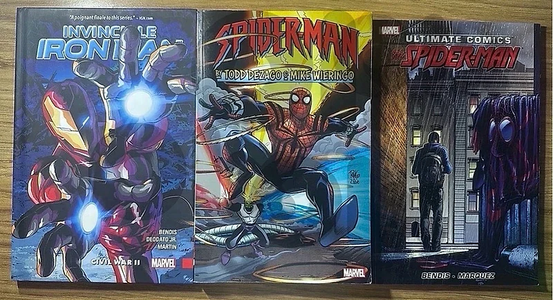 marvel comic books spiderman iron man