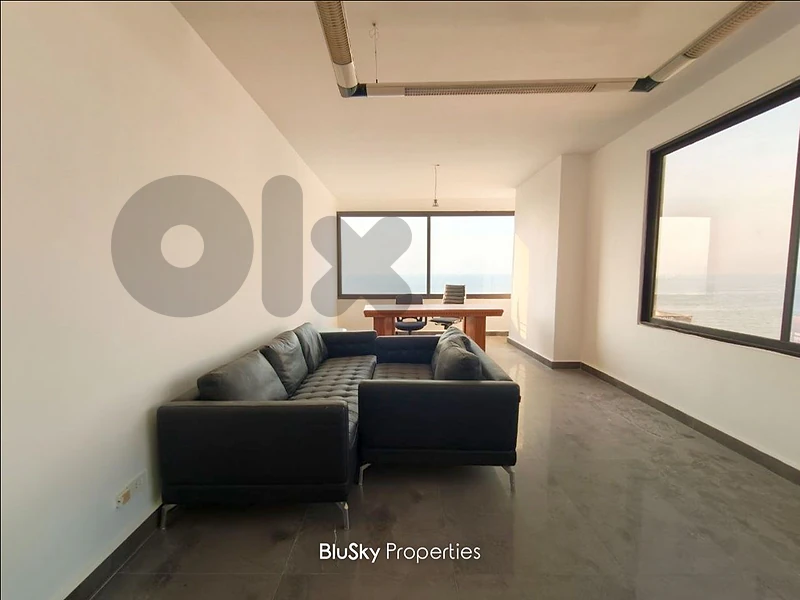 Office with Sea View For RENT In Zalka مكتب للإيجار #JO