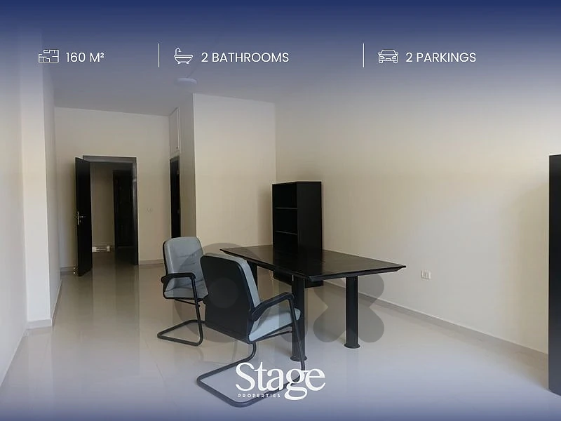 Well-Maintained 160 sqm Office with 2 Parking Spaces for Rent in Zalka