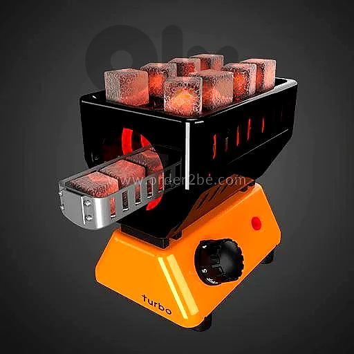 Gemini Turbo 3D Hookah Coal Heater