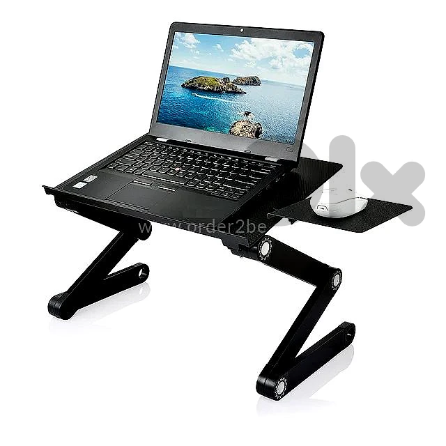 T8 Foldable Aluminum Laptop Cooling Table