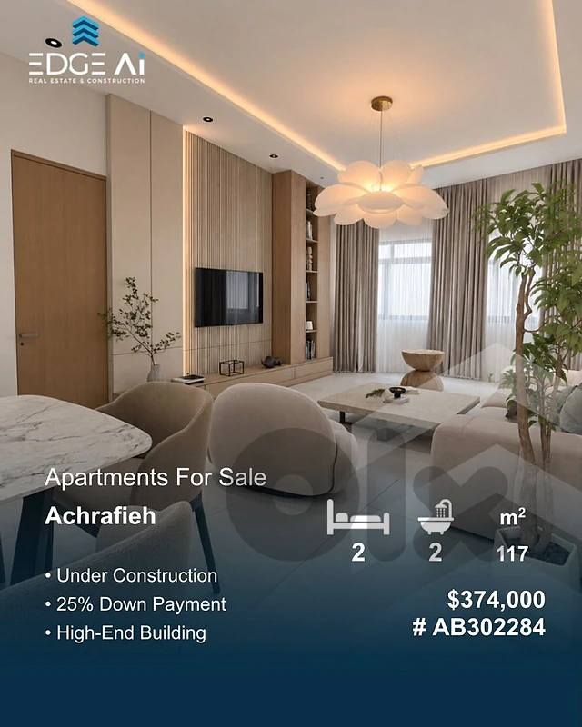 Under Construction Apartments for Sale | Achrafieh

Ref: #AB302284