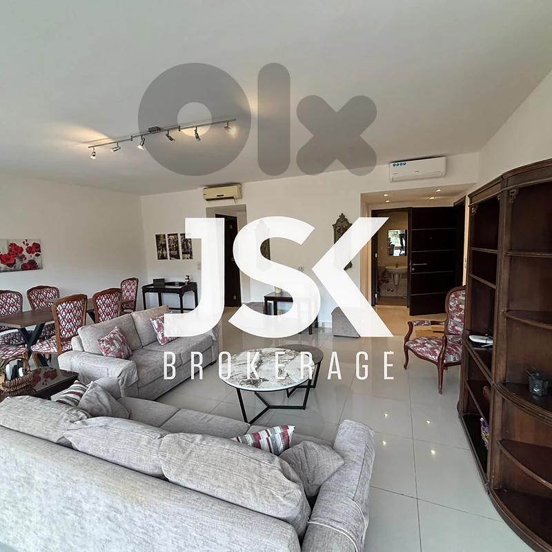 L23089 Furnished Apartment in a Gated Community For Rent In Dbayeh