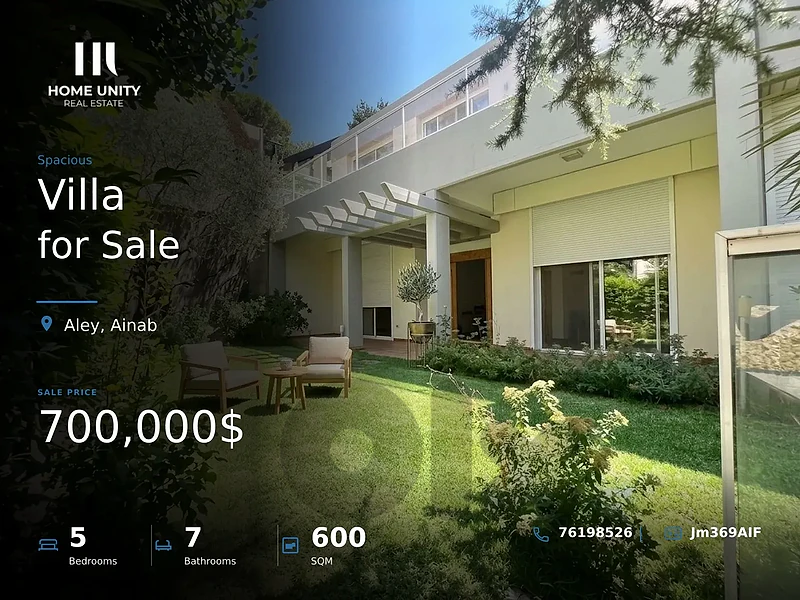 elegant villa for sale in ainab | 5 bedrooms elegant villa for sale in ainab | 5 bedrooms