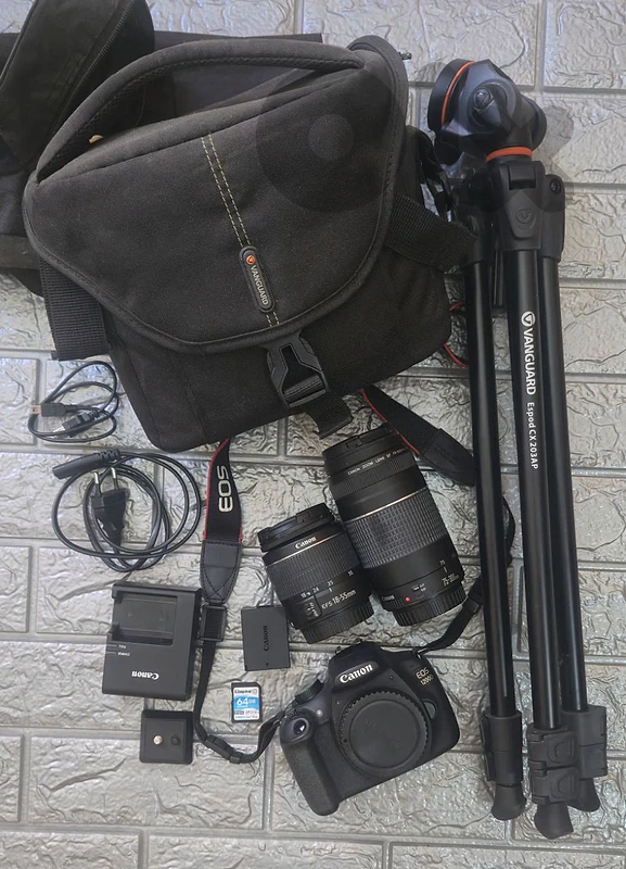 Canon 1200D full accessories