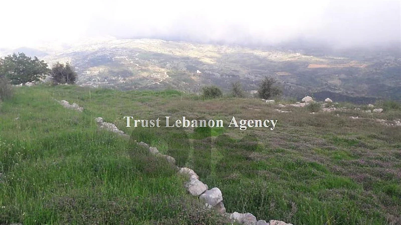 Land for sale Ain Dara | Mountain and sea view | 3025 sqm