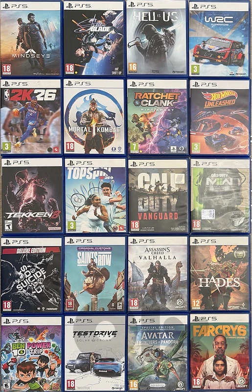 ps5 games (sell or trade