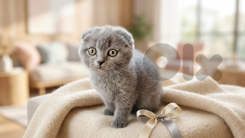 Male Scottish Fold Kitten Male Scottish Fold Kitten