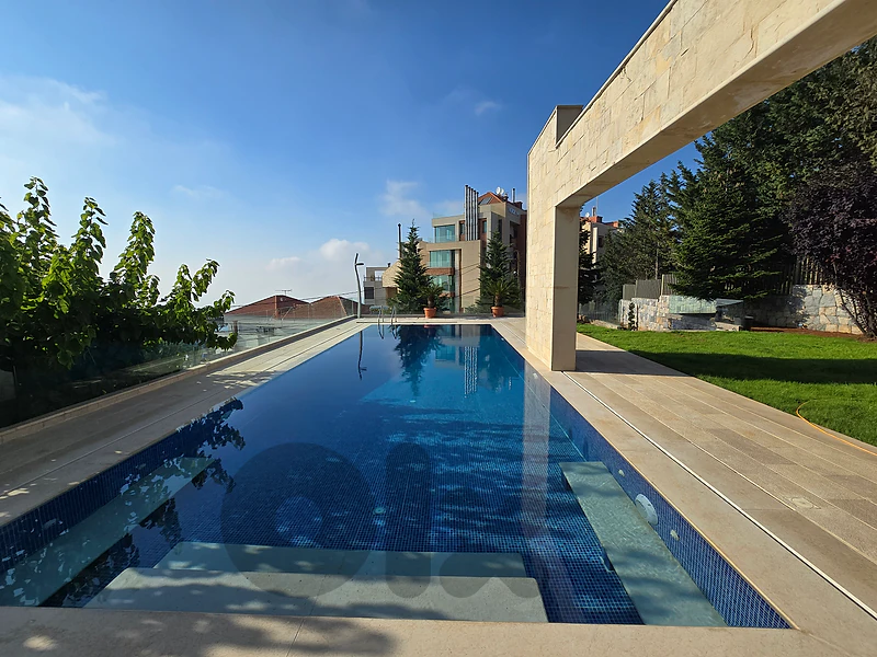 Exclusive Luxury Villa for Sale in Ain Aar | Panoramic Sea View | Pool