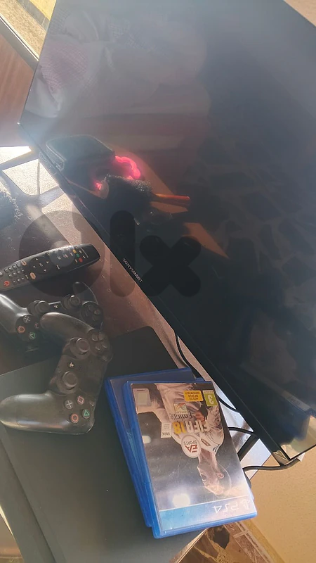 PS4 with tv