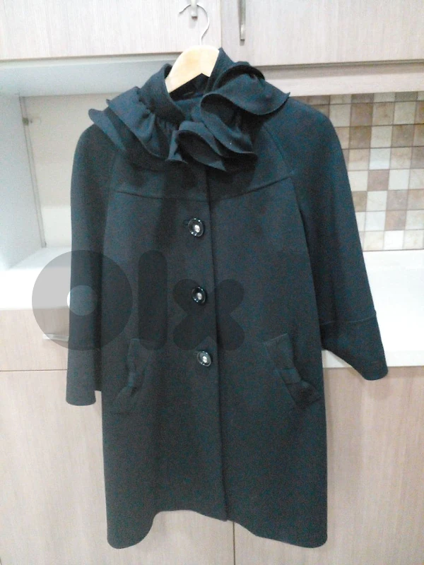 Black 3/4 Coat
