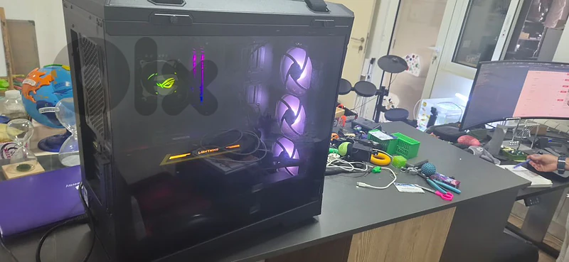 Gaming Workstation PC + 27" Samsung Curved Monitor