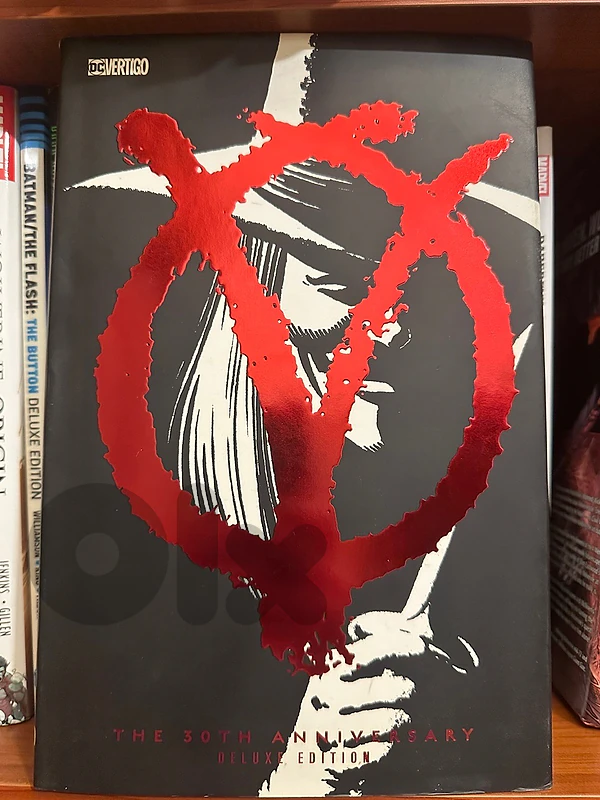 dc vertigo comic book V for vendetta deluxe edition