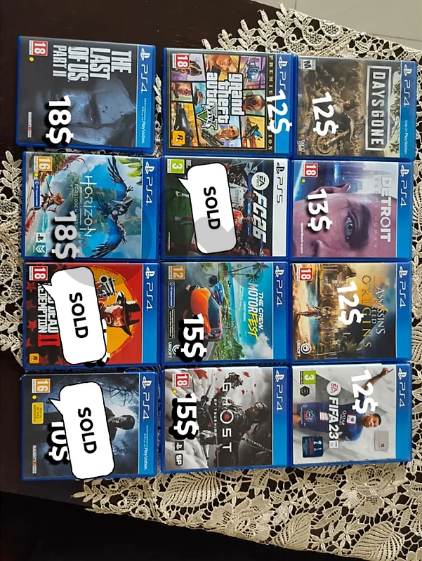 PS4 GAMES