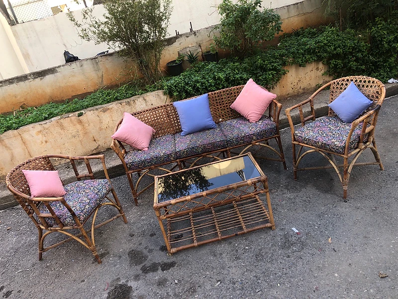 bamboo set ( خيزران) in excellent condition. 375$
