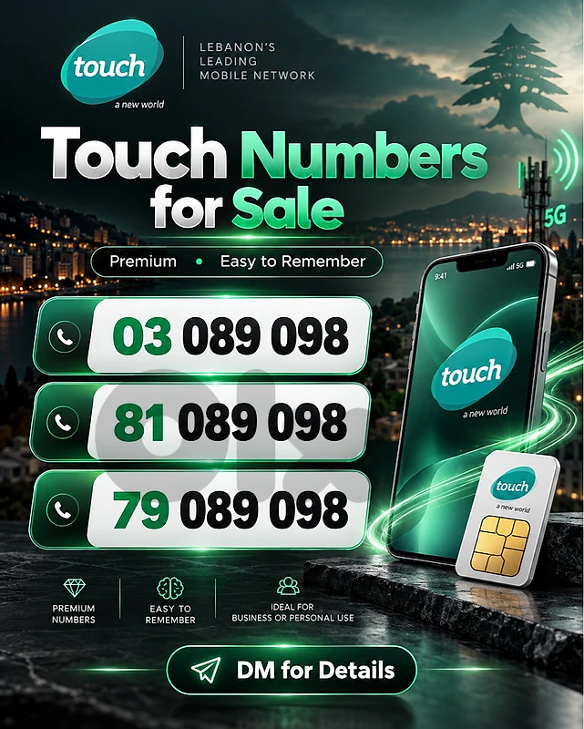 3 touch Prepaid Numbers