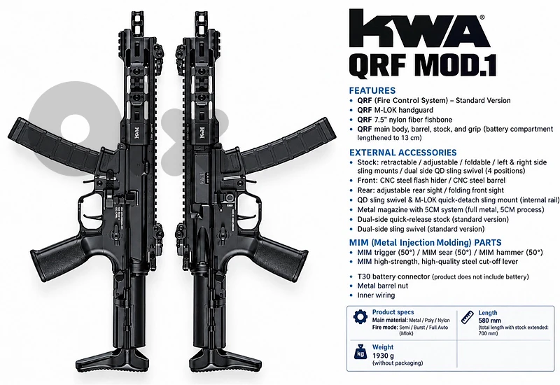QRF - MOD.1 - Premium Gel Blaster "Only 2 Left!"