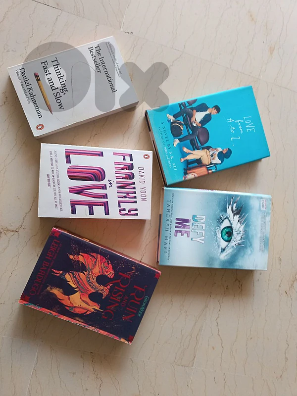 5 books for 30$