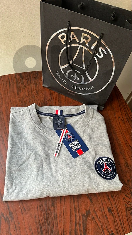 Original from the shop PSJ Paris Saint Germain Jersey shirt Gray Grey