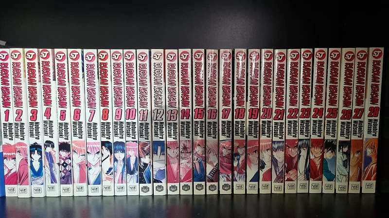 Rurouni Kenshin Manga Complete Set – Volumes 1–28