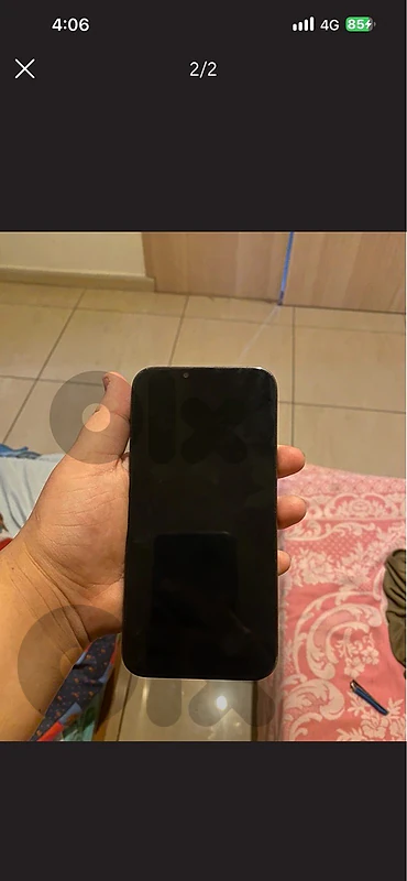 iphon 13 pro max مغير بطرية و مكسور ضهرو