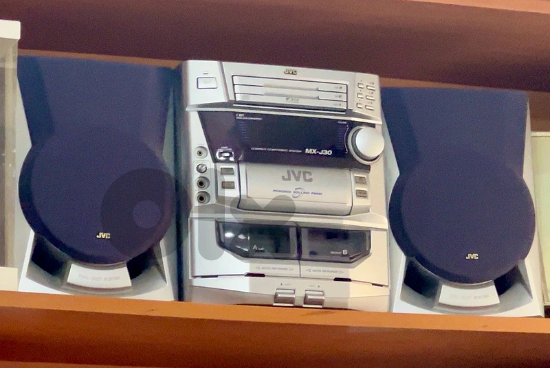 JVC MX-J30 Stereo System with 2 Speakers