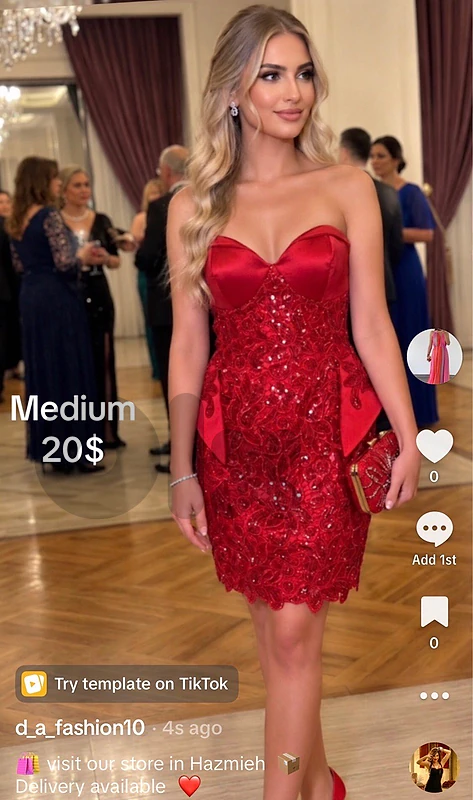 Lady in Red ❤️