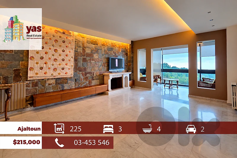 Ajaltoun 225m2 | Well Maintained | Panoramic View | High End | TO