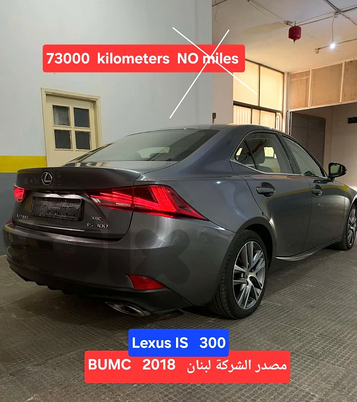 2018 Lexus IS 300 mod 2018 from BUMC 73000 kilometers like new 2018 Lexus IS 300 mod 2018 from BUMC 73000 kilometers like new