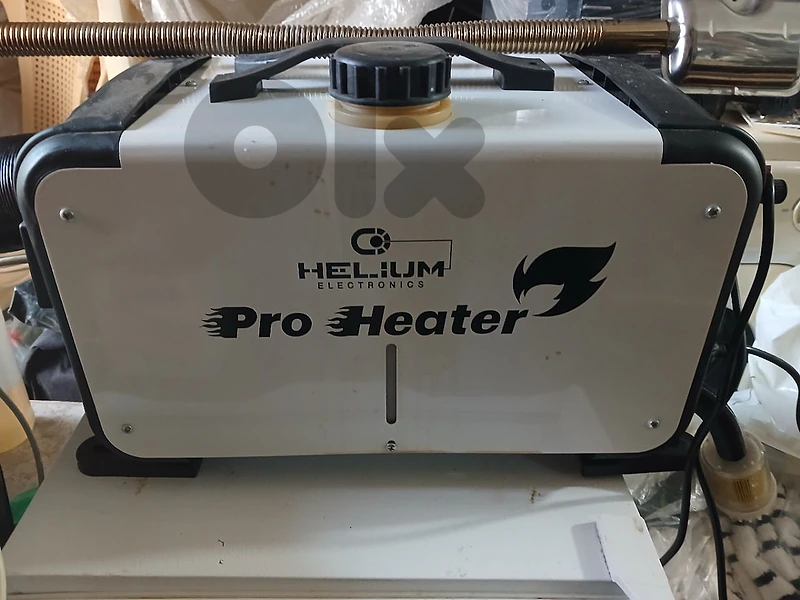 Diesel heater with fan