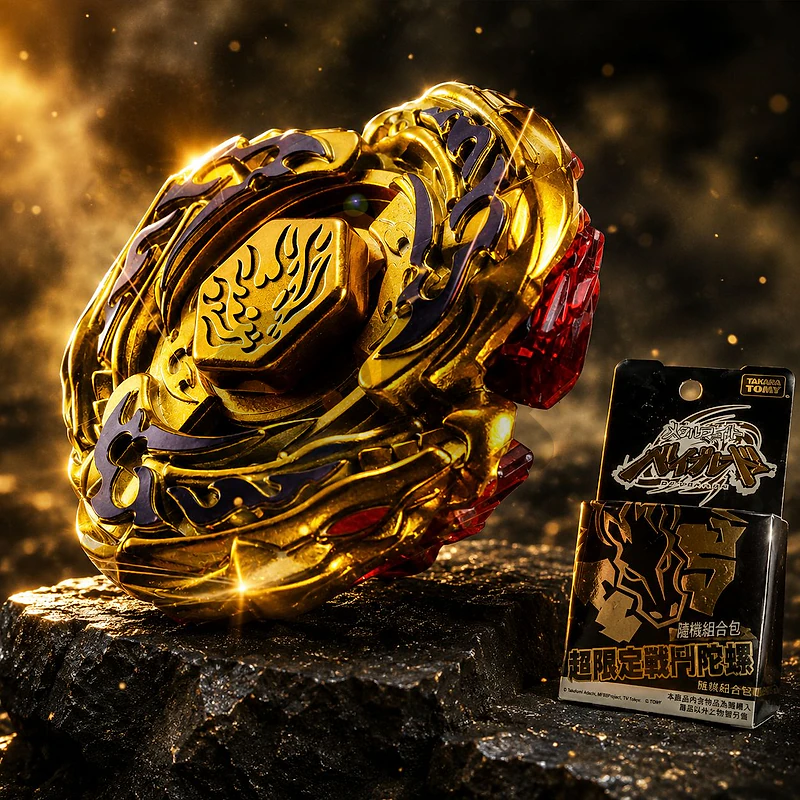 Limited Edition Golden L-Drago Destroyer Beyblade Takara Tomy