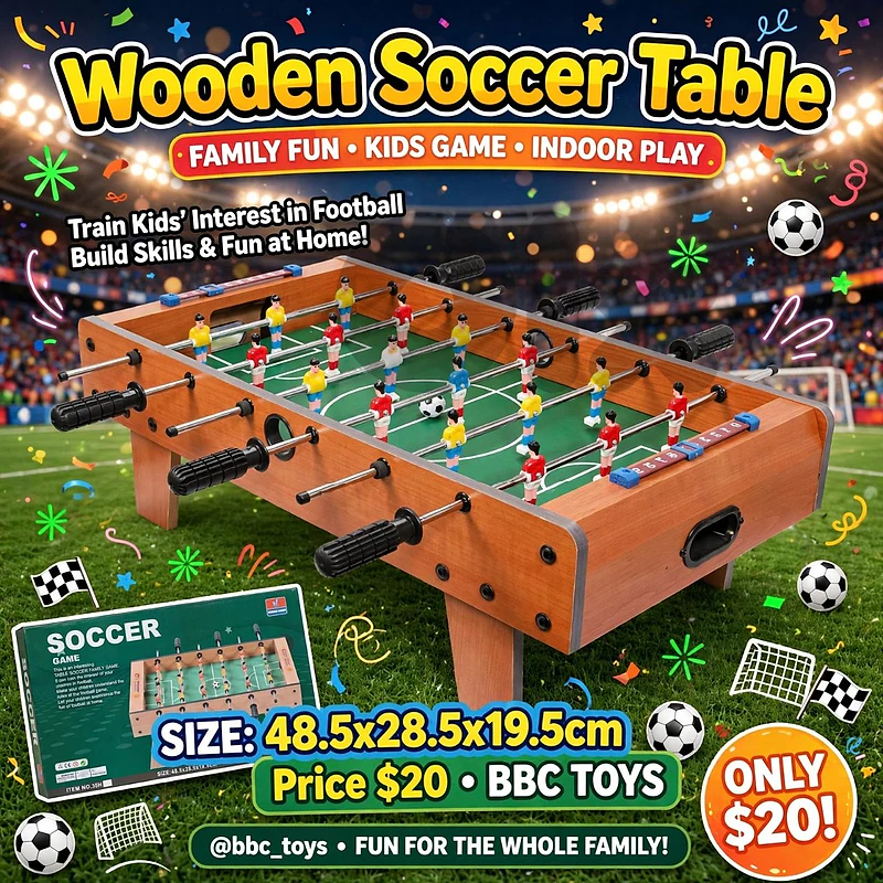 wooden babyfoot