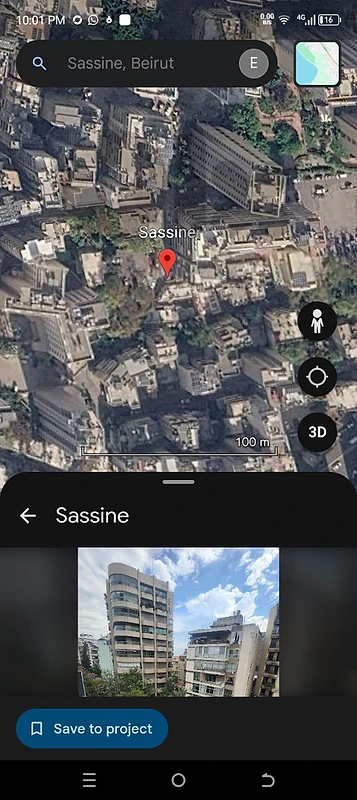 Achrafieh hotel Alexander main road 450 meters zone 4
